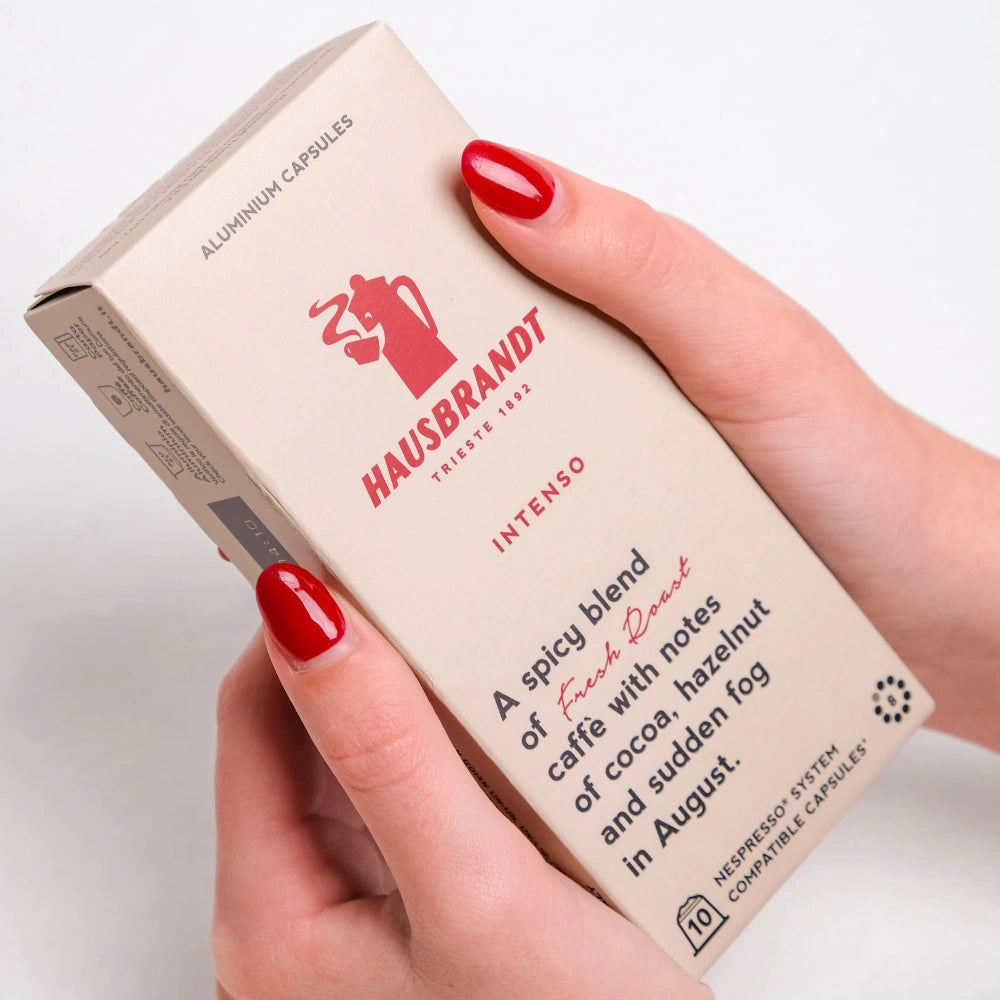 Hausbrandt Intenso, 10 capsules - exp Aug26