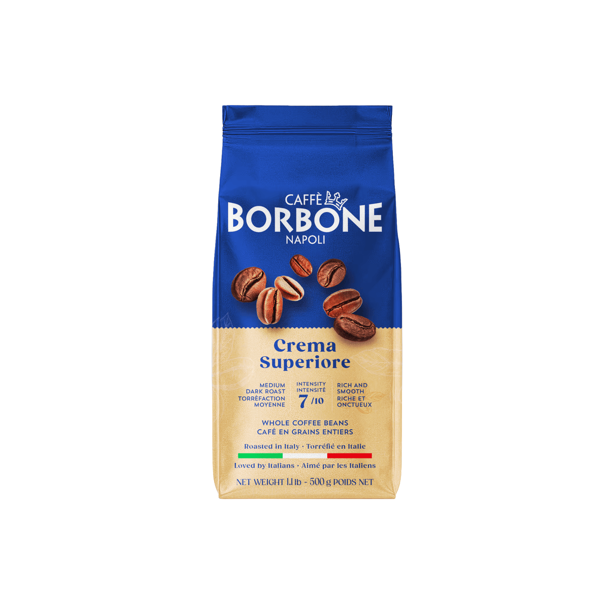 Borbone Crema Superiore Coffee Beans, 500g