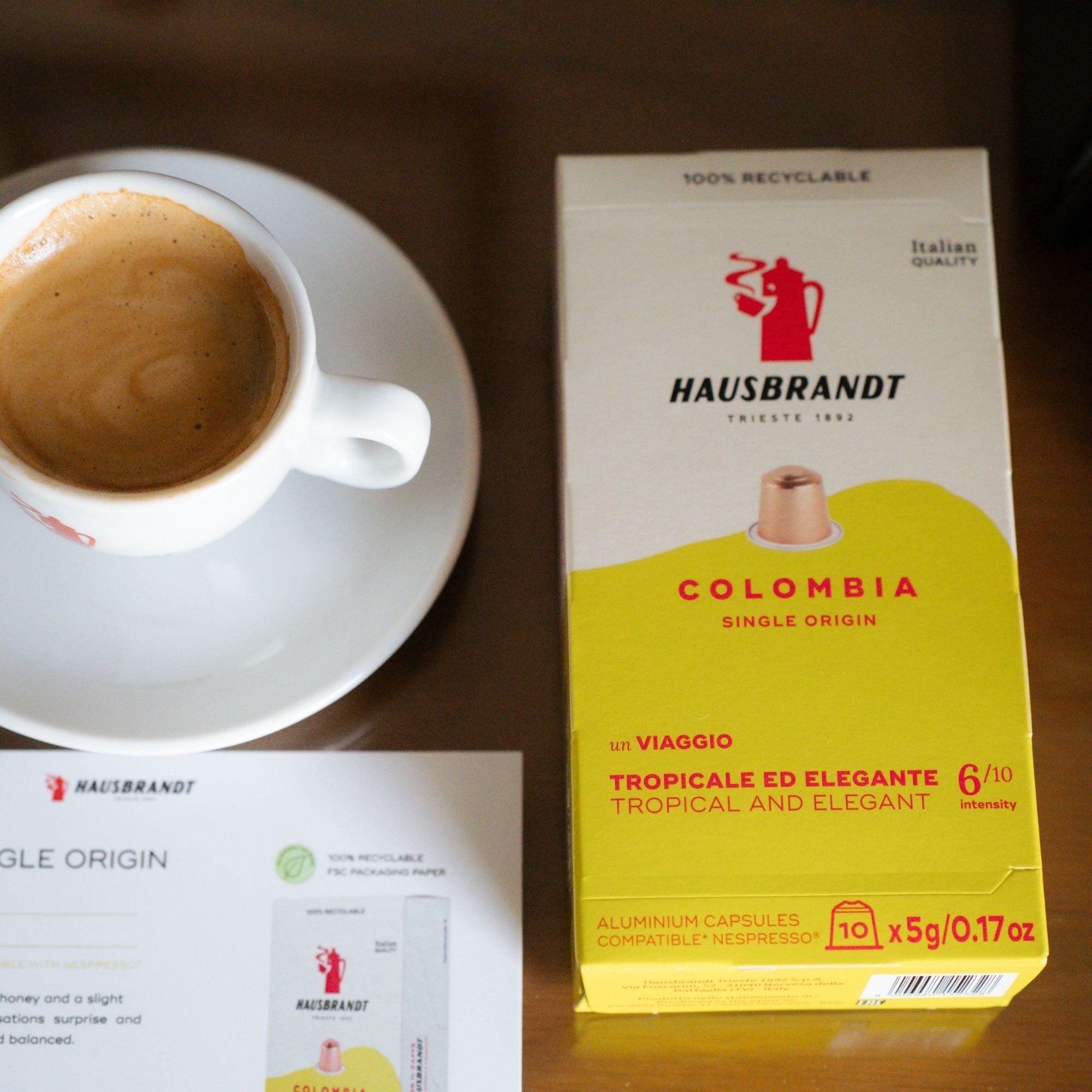 Hausbrandt Colombia Single Origin, 50 capsules