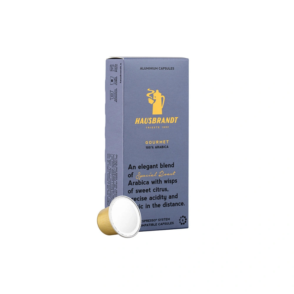 Hausbrandt Gourmet 100% Arabica, 10 capsules - exp Aug26