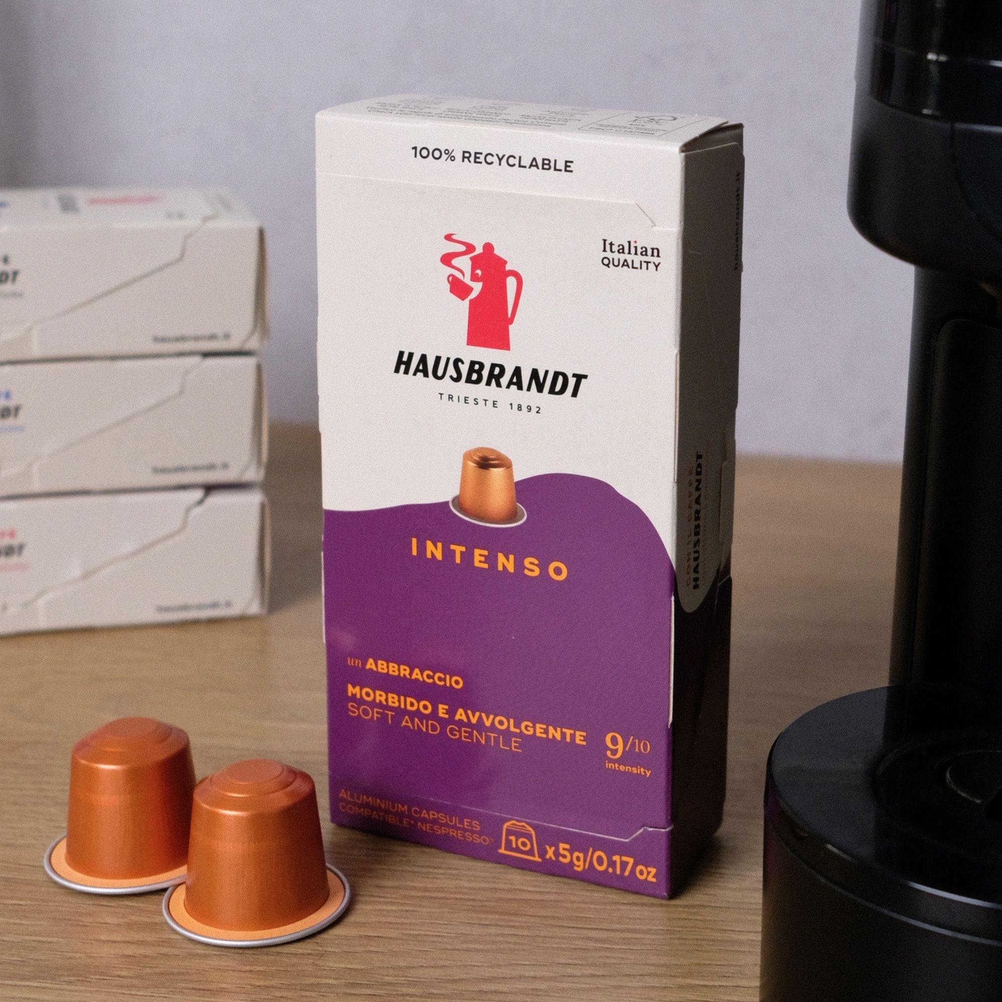 Hausbrandt Intenso, 10 capsules