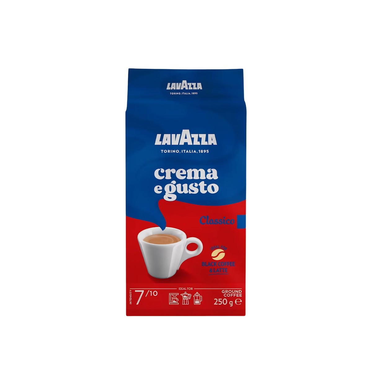 Lavazza Crema e Gusto Ground Coffee, 250g