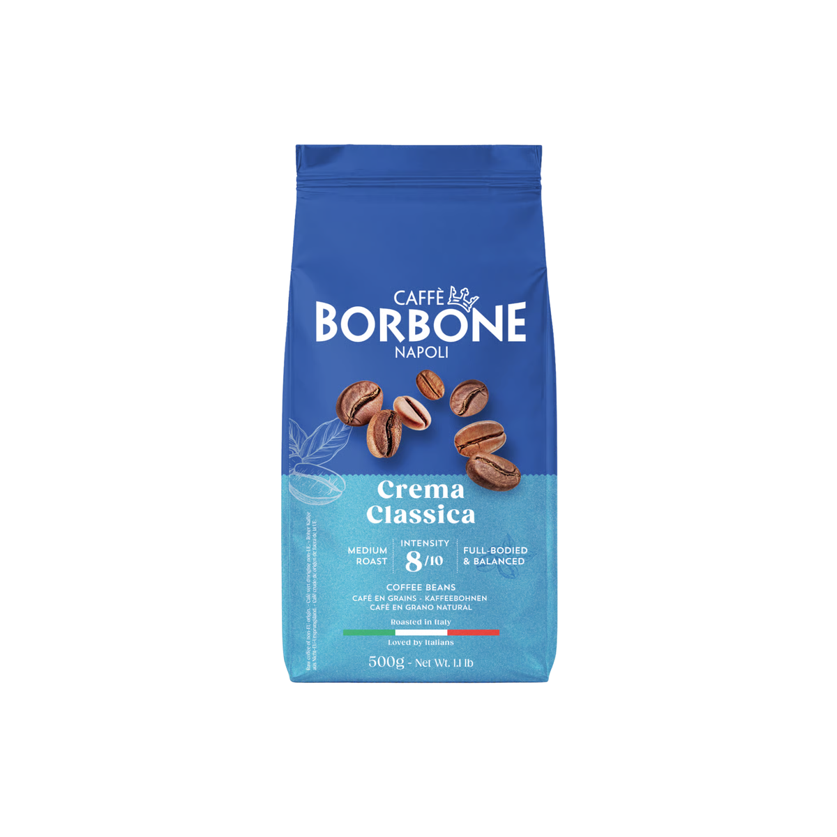 Borbone Crema Classica Coffee Beans, 500g