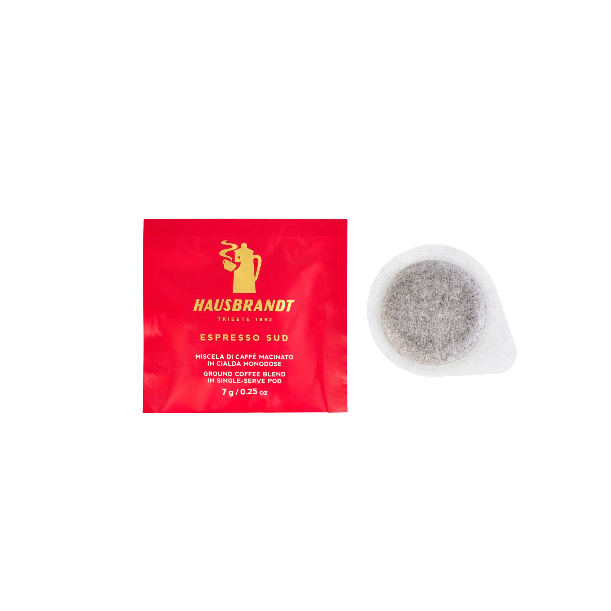 Hausbrandt Espresso Sud, ESE44 pods