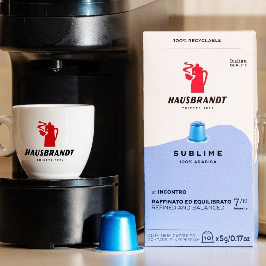 Hausbrandt Sublime 100% Arabica, 10 capsules