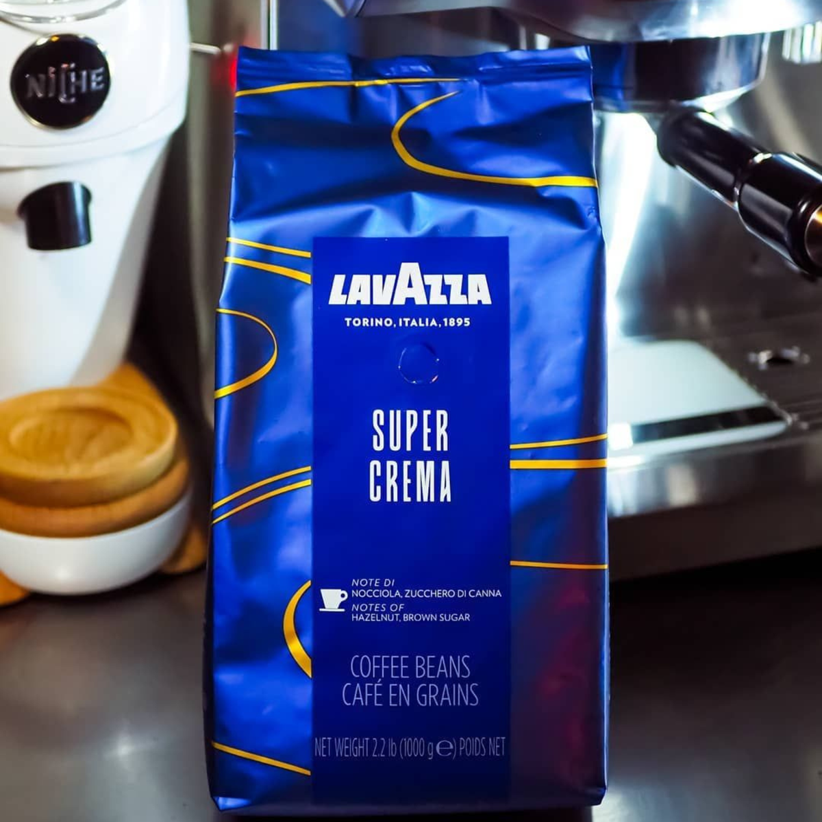 Lavazza Super Crema Coffee Beans, 1kg