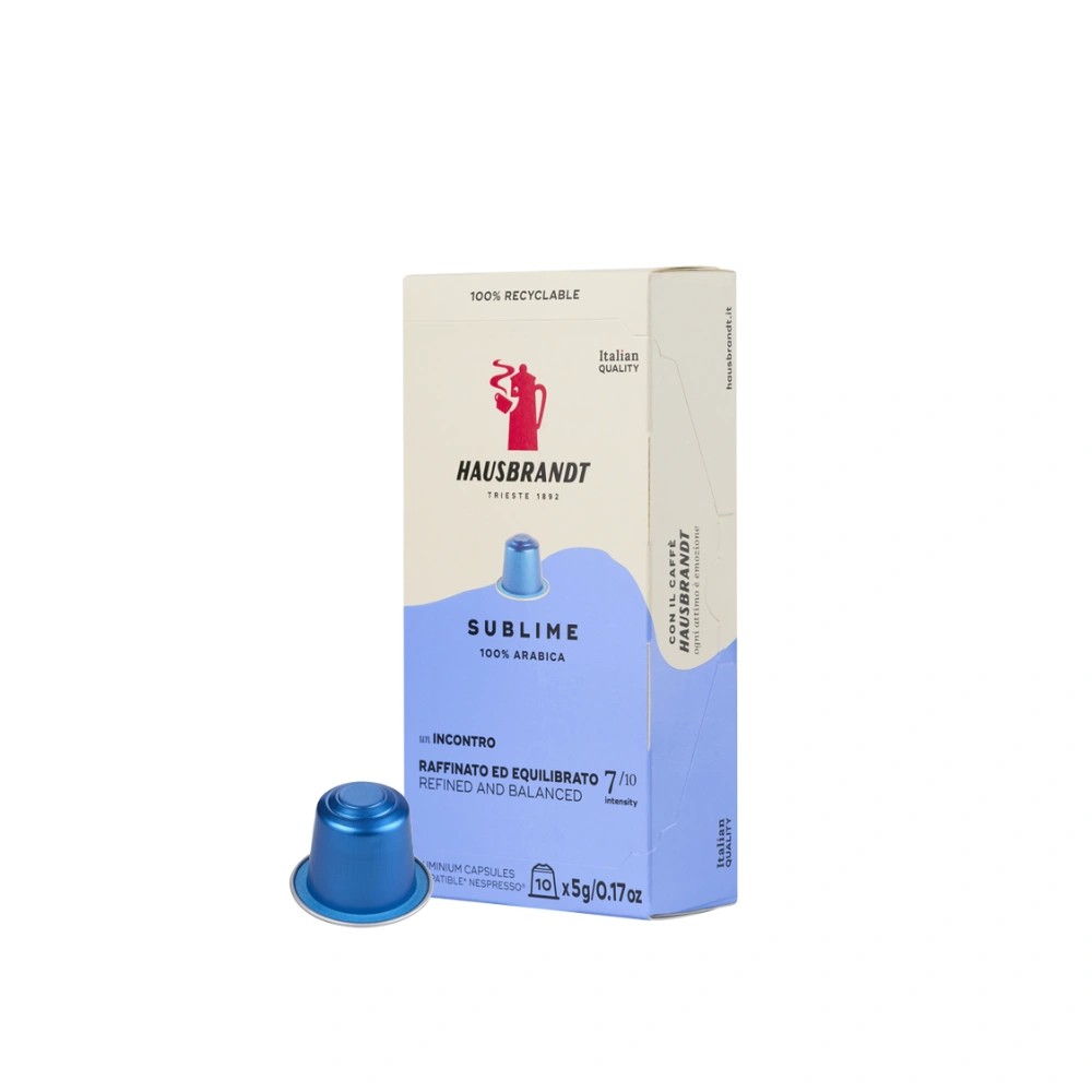 Hausbrandt Sublime 100% Arabica, 10 capsules