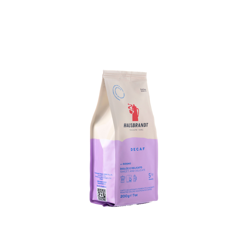 Hausbrandt Decaf Ground Coffee, 200g - The Coffee Market