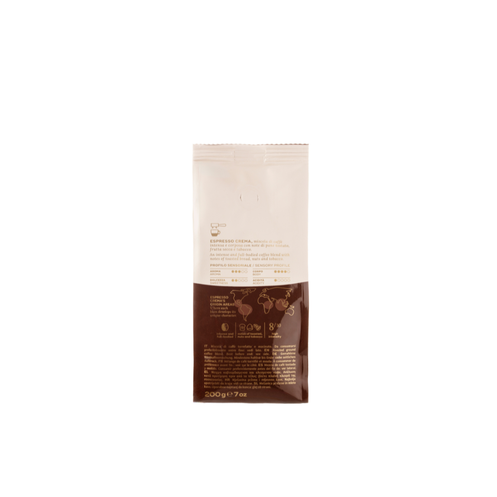 Hausbrandt Espresso Crema Ground Coffee, 200g - The Coffee Market