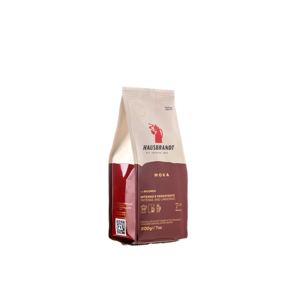 Hausbrandt Moka Ground Coffee, 200g - The Coffee Market