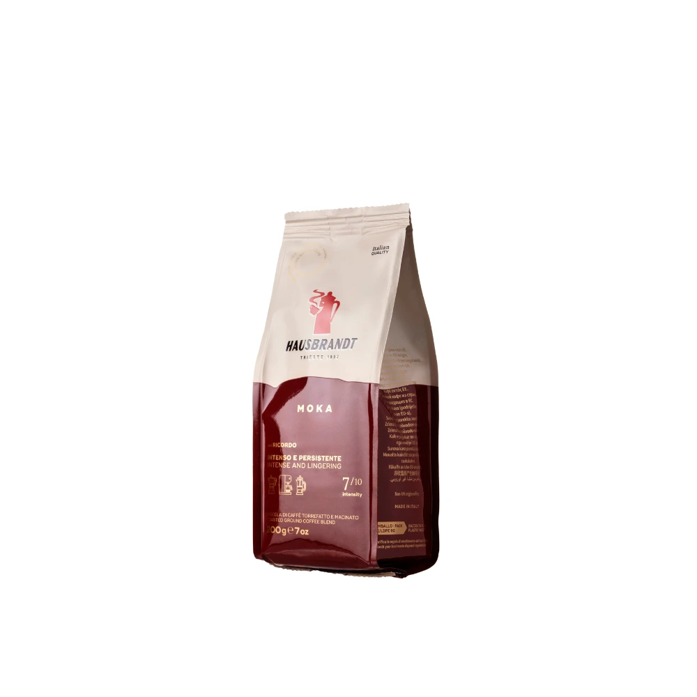 Hausbrandt Moka Ground Coffee, 200g - The Coffee Market