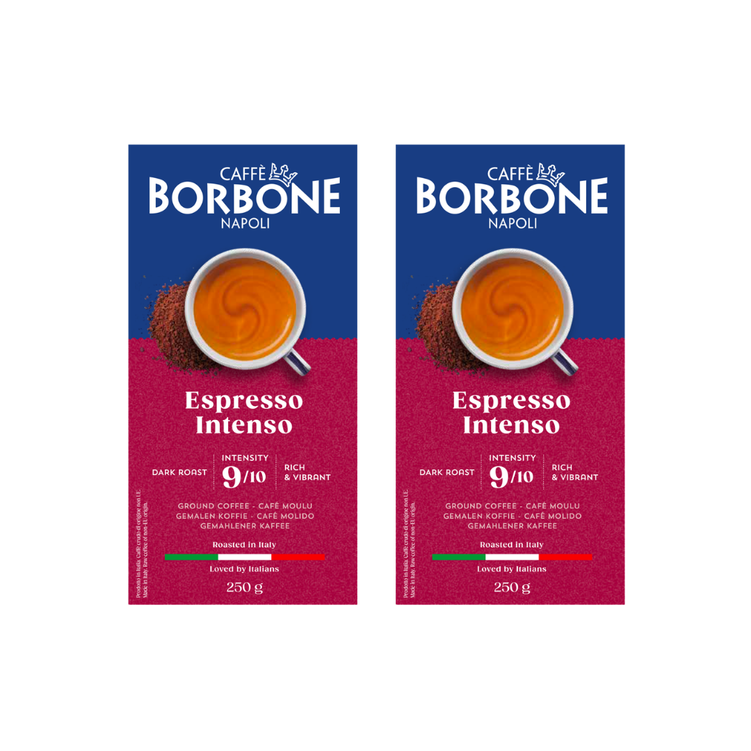 Borbone Espresso Intenso Duo Ground Coffee - 250g
