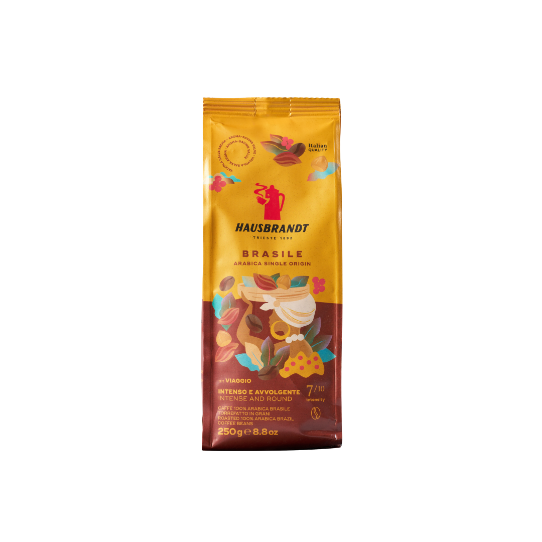 Hausbrandt Brasile Single Origin Beans, 250g - The Coffee Market