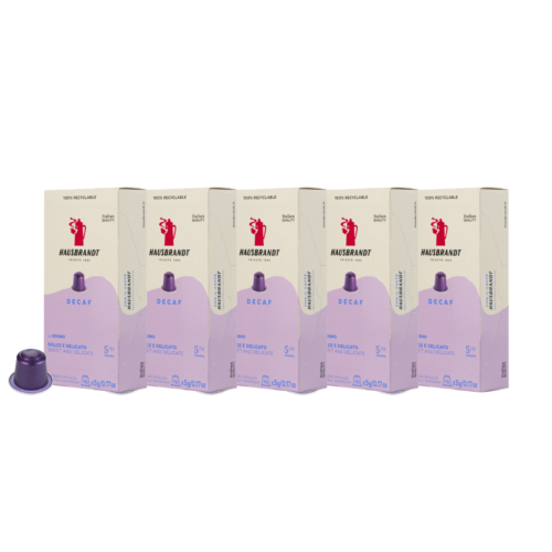 Hausbrandt Decaf, 50 capsules - The Coffee Market