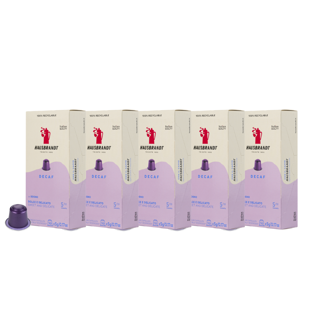 Hausbrandt Decaf, 50 capsules - The Coffee Market