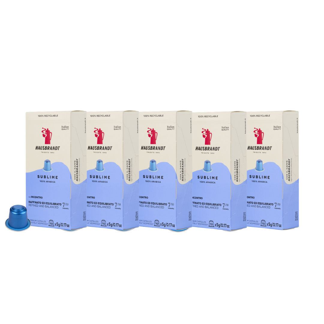 Hausbrandt Sublime 100% Arabica, 50 capsules - The Coffee Market